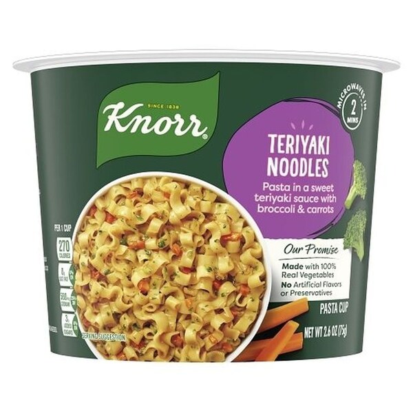 Knorr Professional Knorr Teriyaki Noodles Pasta, 2.6 Ounce, 8PK 62720297 - main