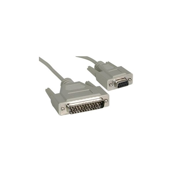 C2G 6FT DB25M TO DB9F NULL MODEM CBL 3019 - main