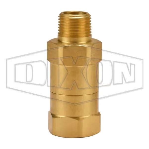 Dixon Safety Check Valve, 3/8 in, FNPT, Brass Body SCVM3 - main