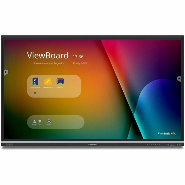 Viewsonic 75IN VIEWBOARD 4K INTERACTIVE FLAT PANEL, 3840 X 2160 RESOLUTION. IFP7551 - main