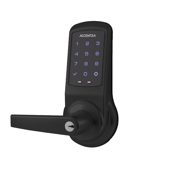 Yale Grade 1 NexTouch Generation 3 Cyl Lock W/ Capacitive Touchscreen Keypad, Black Suede Powder Coat MO-NTB623-NR BSP - main