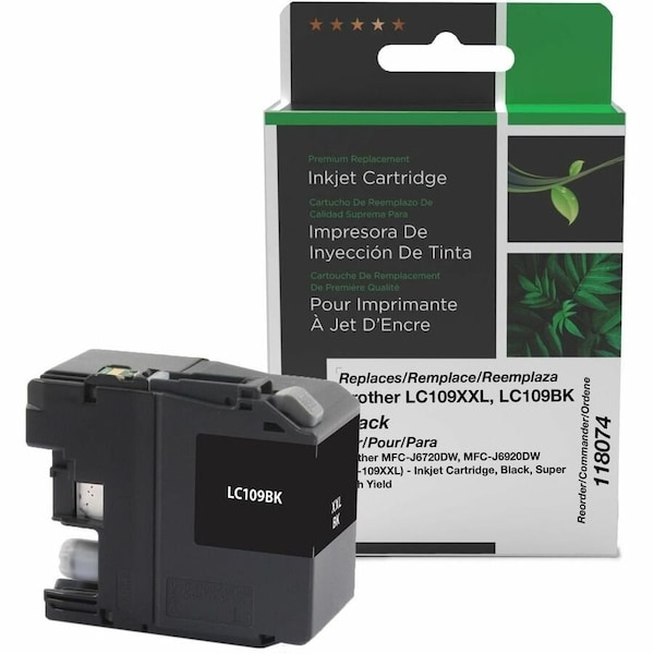 Clover Imaging Group Imaging Remanufactured Super High Yield Black Ink Cartridge 118074 - main