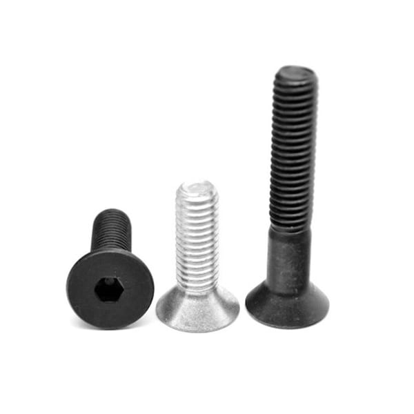 Homecare Products Socket Head Cap Screw, Flat, Plain Stainless Steel, 2500 PK HO176608 - main