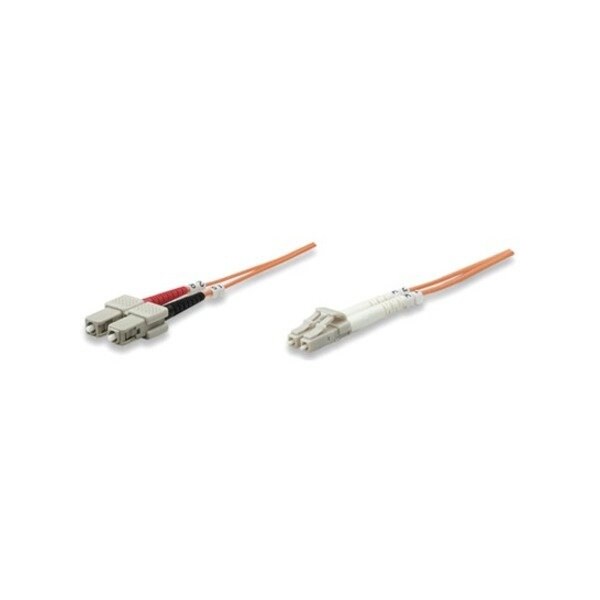 Intellinet Network Solutions 1M 3Ft Lc/Sc Multi Mode Fiber Cable 471251 - main