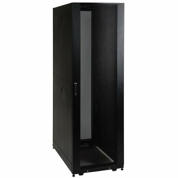 Eaton Tripp Lite Series 42U SmartRack Standard-Depth Rack Enclosure Cabinet, Threaded 10-32 SR42UB1032 - main