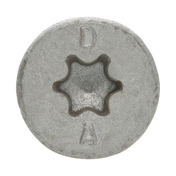 Dewalt Concrete Anchor Screw, 3/16 in Dia., Flat, 1 3/4 in L, Steel Zinc Plated, 2000 PK DFM2ELG771S - main