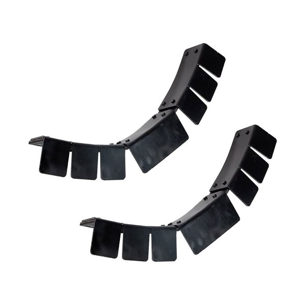Mytee Products 24 in Long Steel Coil Edge Protector w/ Rubber Pads - Steel Powder Coated CP-R - main