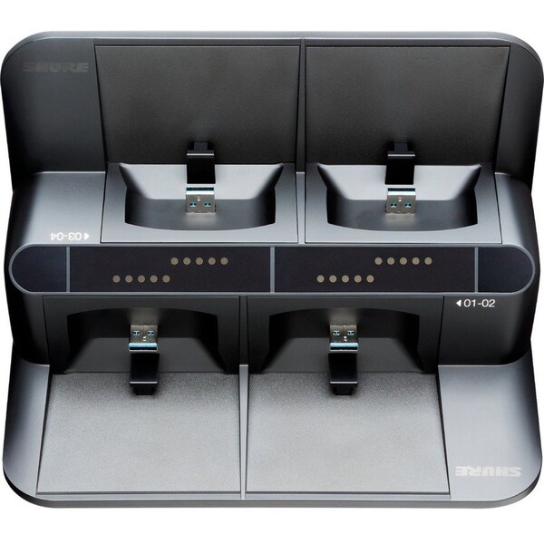 Shure 4-BAY NETWORKED DOCKING STATION FOR BN & GN SBC450-US - main