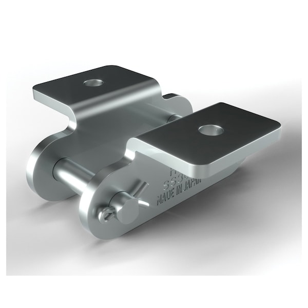 Hkk Chain HKK K-1 Cottered Double Pitch Conveyor Connecting Link, C2060H chain, 1.5P, .234 Pin, 304SS SC060CCLK1 - main