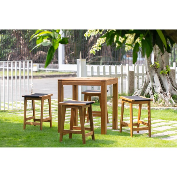 Panama Jack Outdoor Panama Jack Laguna 5-Piece Backless Pub Dining Set PJO-3301-ACA-5PB - main