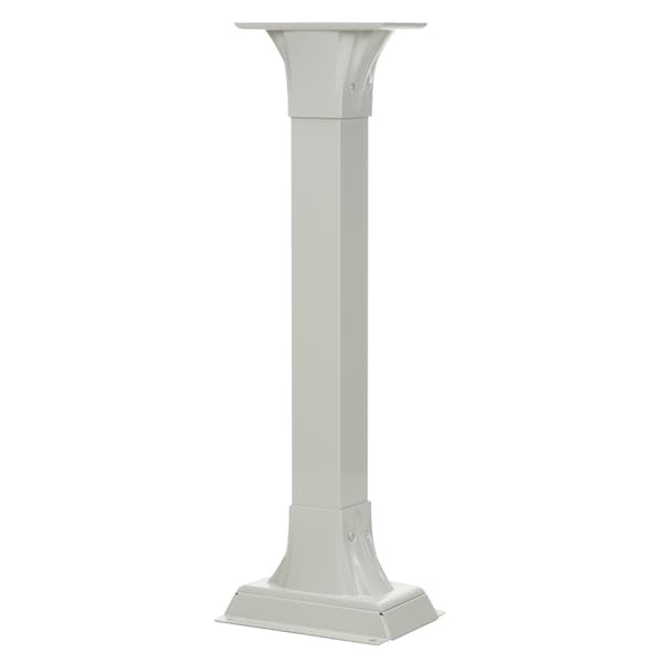 Architectural Mailboxes Calloway Adjustable Mailbox Post, White CP00WAM - main