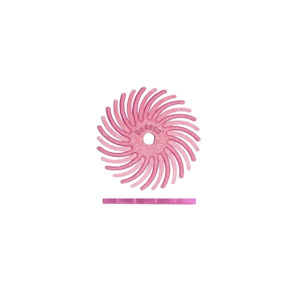 Dedeco SUNBURST 9/16'' TC DISCS PINK 600 GRIT (PUMICE), 48PK 3750 - main