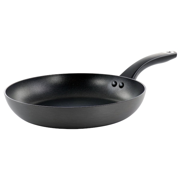 Martha Stewart Everyday Doylestown 12 Inch Nonstick Aluminum Frying Pan in Black 137512.01 - main