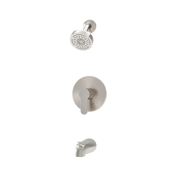 Symmons Identity HydroMersion Single Handle Tub and Shower Faucet Trim Kit - 1.5 GPM (Valve Not Included) 6792STN15TRM - main