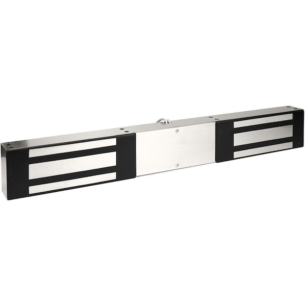 Securitron Mag Lock, Fire Rated, Double Door, US32D, MBS, 12/24 VDC, 1200lb DM62B - main