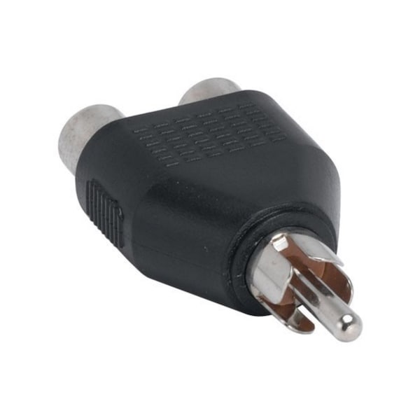 Sanoxy 2x pcs of RCA Mono Male to 2 RCA Mono Female Splitter Adapter CBL-LDR-RC201-1200 - main