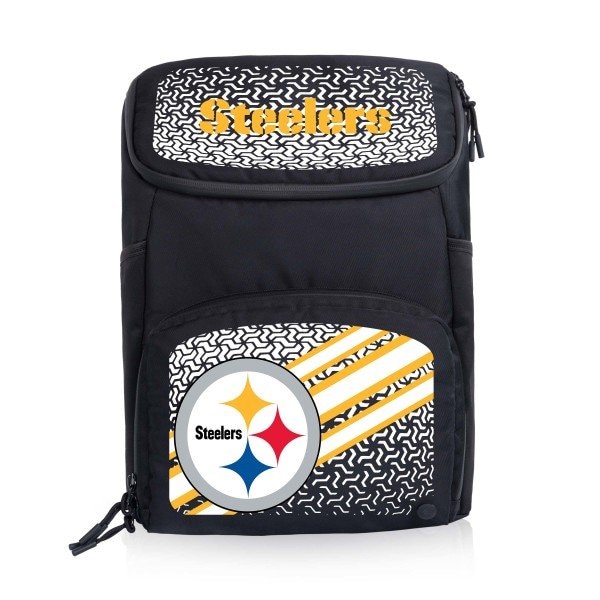Picnic Time Family Of Brands NFL Pittsburgh Steelers - PTX 2.0 Tarana Recycled Backpack Cooler 633-02-179-254-2 - main