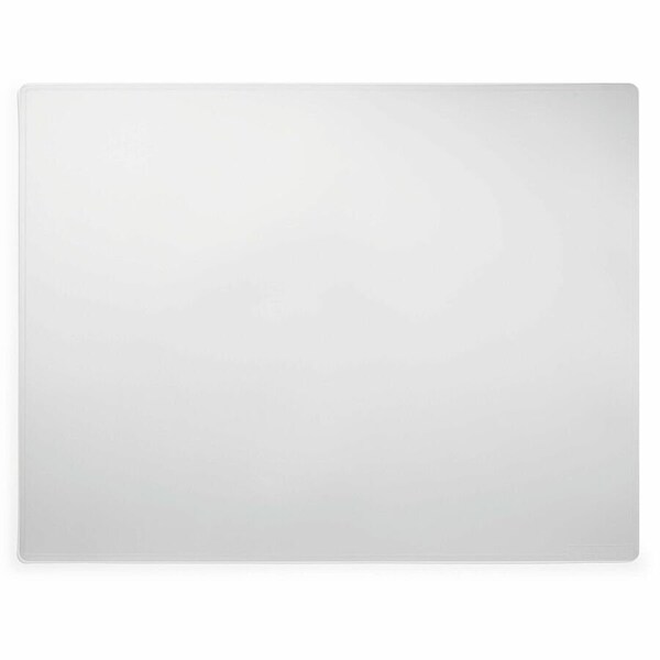Durable Office Products Contoured Edge Desk Mat, 19.69'' x 25.59'', Transparent 712319 - main