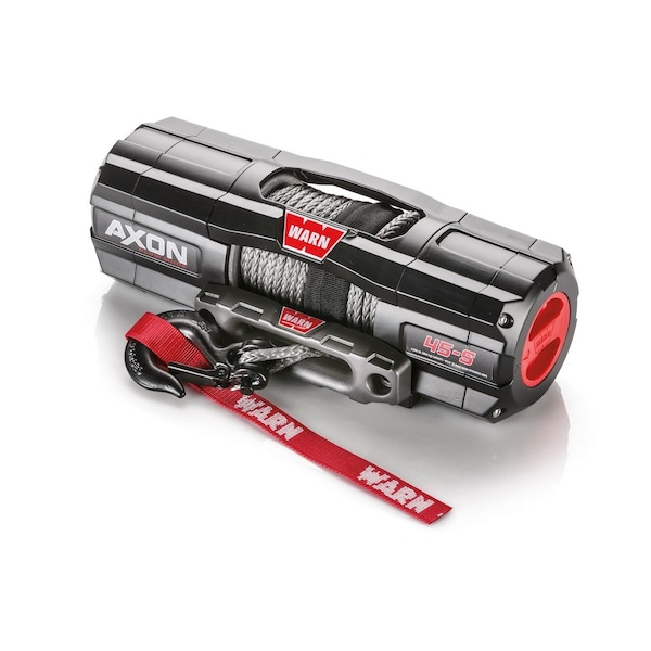 Warn Vehicle Mounted Recovery Winch 12 Volt Electric 4500 Lb Capacity Spydura Synthetic Rope 110240 - main