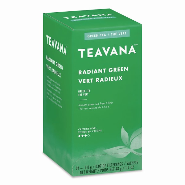 Starbucks Teavana Tea Bags, Radiant Green, 0.09 oz, 24PK SBK13089 - main