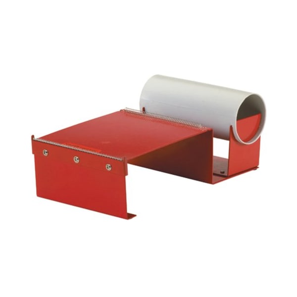 Partners Brand Industrial Metal Label Protection Tape Dispenser, 6", Red, 1/Each TDLAB6ML - main