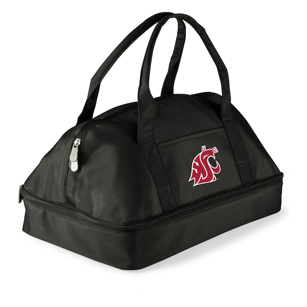 Picnic Time Family Of Brands NCAA Washington State Cougars Potluck Casserole Carrier - Insulated Thermal Food Carrier 650-00-175-634-0 - main