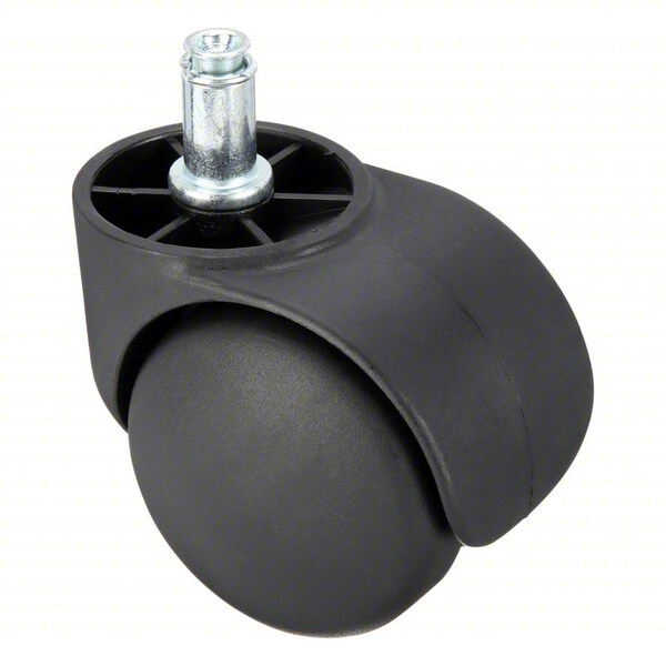 Shepherd Hardware Stem Caster, 2 3/16"dia, Nylon, 75lb PHG5558BK - main