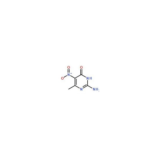 Ak Scientific 2-Amino-6-methyl-5-nitro-3H-pyrimidin-4-one (1g), CAS 4214-85-1 W6210-1g - main