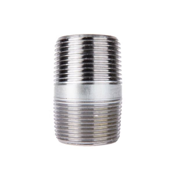 Stz Industries 1-1/4 in. MIP each X 1-1/4 in. D MIP Galvanized Steel 2 in. L Nipple 301U114X2 - main