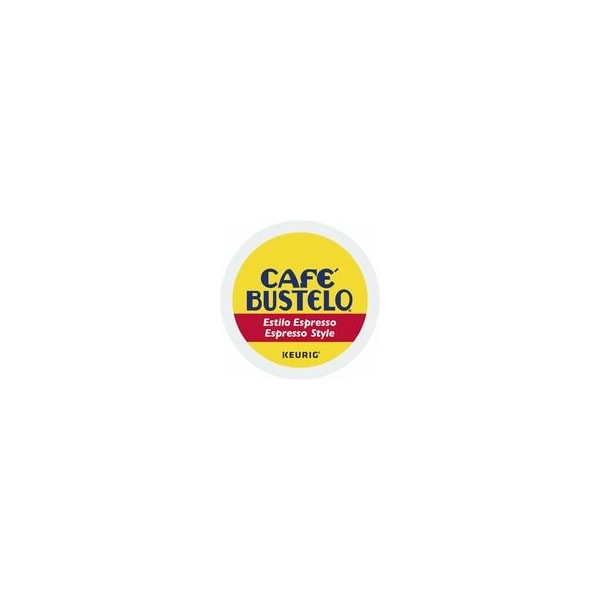 Caf Bustelo Cafe Bustelo K-Cup Espresso Style Coffee, Compatible with Keurig Brewer, Dark, K-Cup, 4PK 5000363549 - main