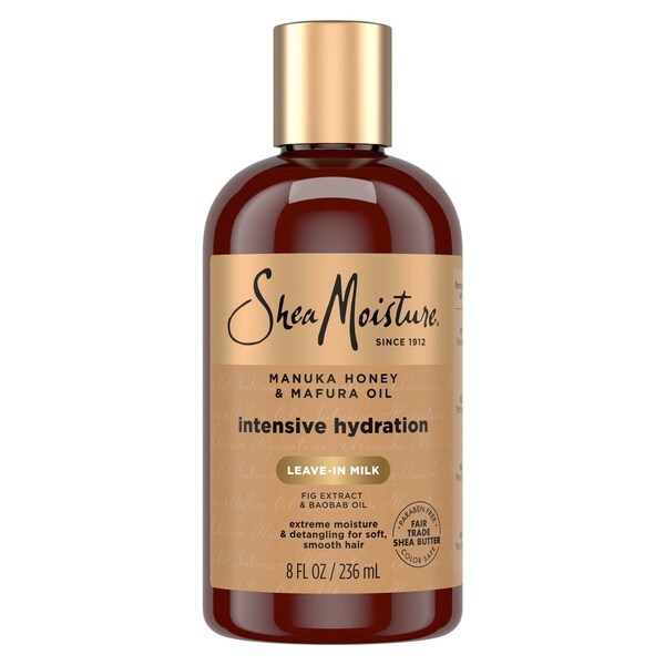 Shea Moisture Hydration Manuka Honey and Mafura Oil Hair Milk, 8 Fluid Ounce, 12PK 69582934 - main
