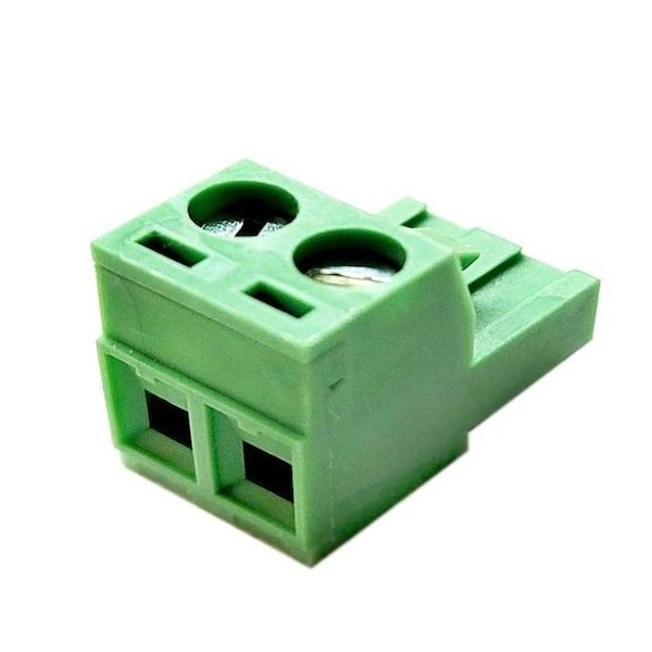 Antaira 2-Pin Green Terminal Block TB-2P-Male - main