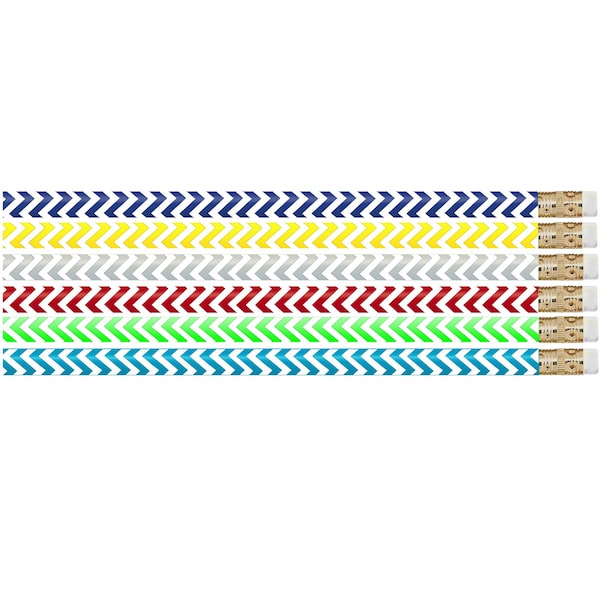 Musgrave Pencil Co Chevron Chic Pencil, 144PK MUS2540D - main