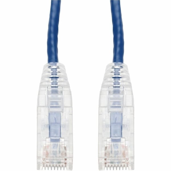 Add-On 40FT RJ-45 MALE TO RJ-45 MALE STRAIGHT BLUE CAT6 SLIM UTP COPPER PVC P ADD-40FSLCAT6-BE - main