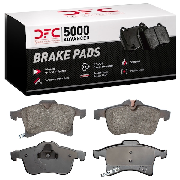 Dynamic Friction Co DFC 5000 Advanced Brake Pads - Ceramic 1551-1361-00 - main