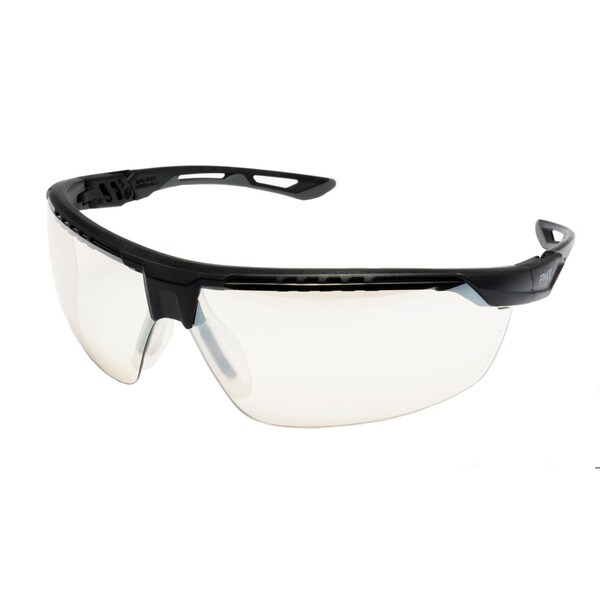 Pyramex Truflex, Safety Glasses, Anti-Fog, I/O Mirror Lens, Black/Gray Frame SBG11380DT - main
