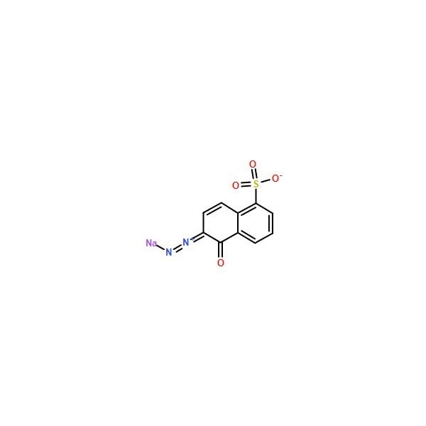 Ak Scientific 2-Diazo-1-naphthol-5-sulfonic acid sodium salt monohydrate (1g), CAS 2657-00-3 P681-1g - main
