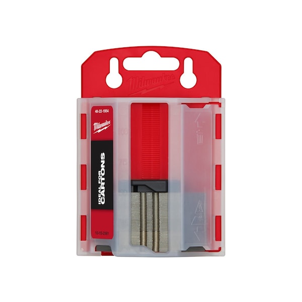 Milwaukee Tool Carton Utility Knife Blades w/ Dispenser, PK50 48-22-1954 - main