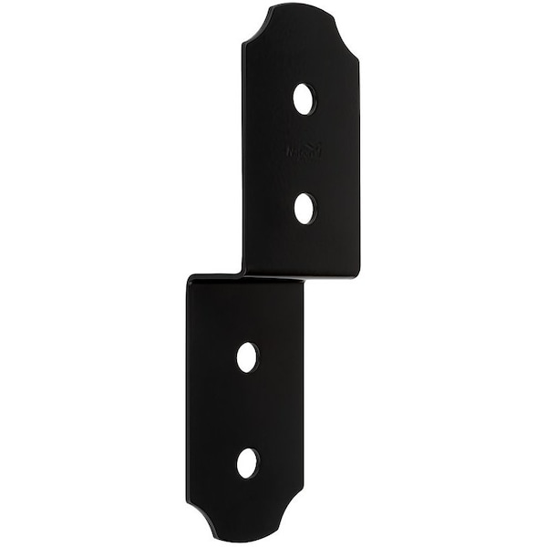 National Hardware Hartley 1219BC Series Joist Tie, 10 in L, 3 in W, Steel, Storm ShinePowderCoated, Black N800-024 - main
