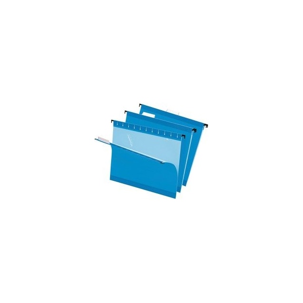 Pendaflex FOLDER, HANGING, LTR, 1/5, BLUE, 25PK 415215BLU - main