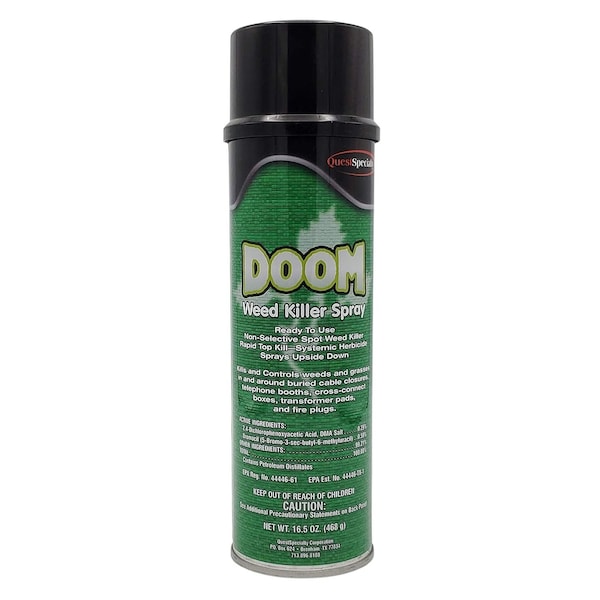 Quest Specialty 4520 DOOM - 2, 4-D Solvent-Based Weed Killer 20 oz. Can, 2PK 4520-2 - main