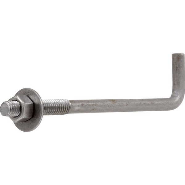 Hillman 3/8 in. D X 6 in. L Steel Round Head Anchor Bolts, 25PK 260304 - main