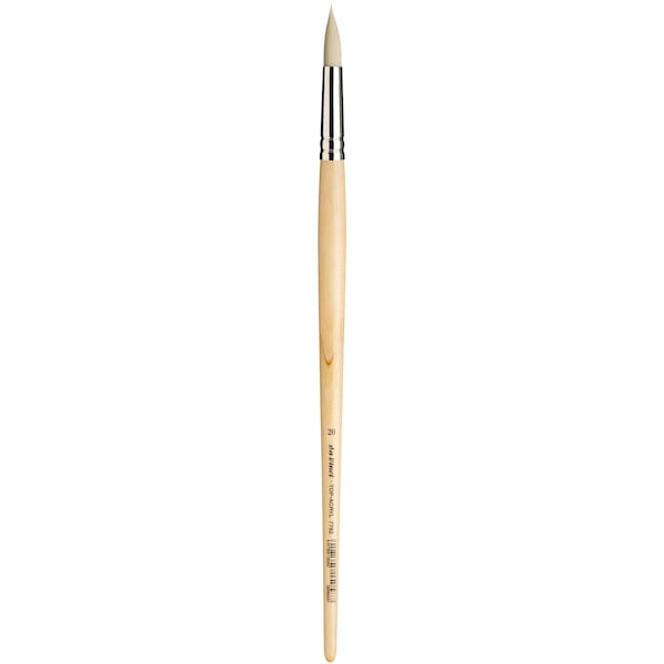 Da Vinci TOP-ACRYL White Brush, Synthetic, Acrylic & Oil, Round, Series 7782, Size 20 VA-7782_20 - main