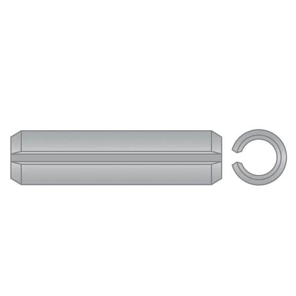 Huyett Slotted Spring Pin, Standard Duty, 302/304 SS, 0.219 in Dia x 2.000 in Length x 0.048 in Wall SPS3-218-2000 - main