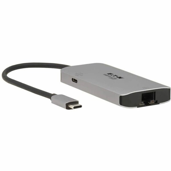 Eaton TRIPP LITE SERIES 3-PORT USB-C HUB - USB 3.X (5GBPS) HUB PORTS, GIGABIT ET U460-003-3AGALC - main