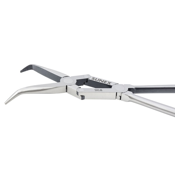 Sunex TOOLS, Dual-Joint Extended Reach Pliers-45 Degree Bent SXCJB - main
