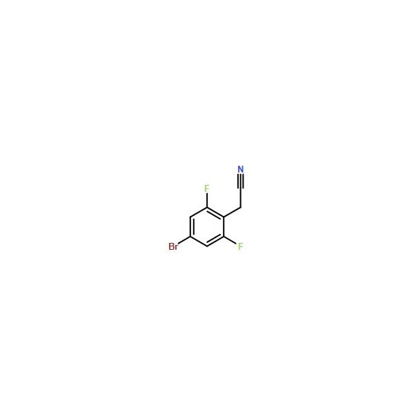 Ak Scientific 2-(4-Bromo-2, 6-difluorophenyl)acetonitrile (5g), CAS 537033-52-6 7667AB-5g - main