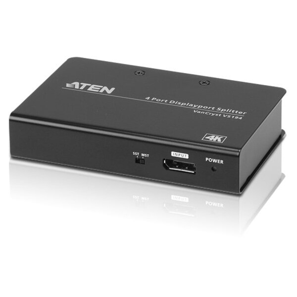 Aten 4-Port 4K Displayport Splitter w/ Mst/Sst VS194 - main