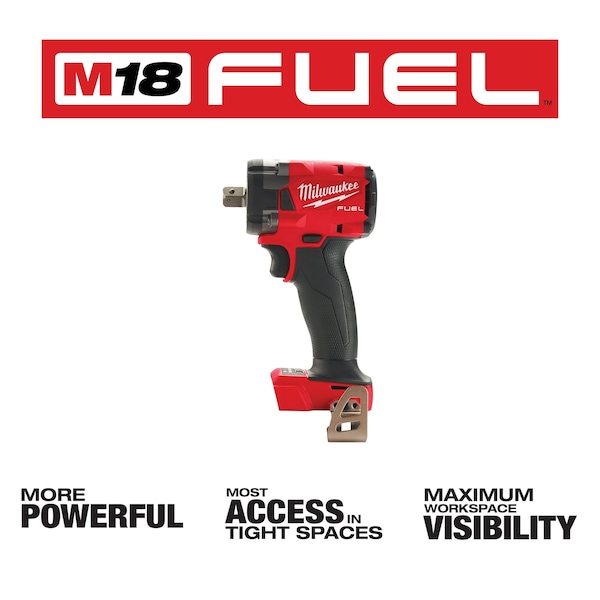 Milwaukee M18 FUEL Gen-2 Brushless Mid-Torque 1/2" Impact Wrench – Refurbished (2962P-20)