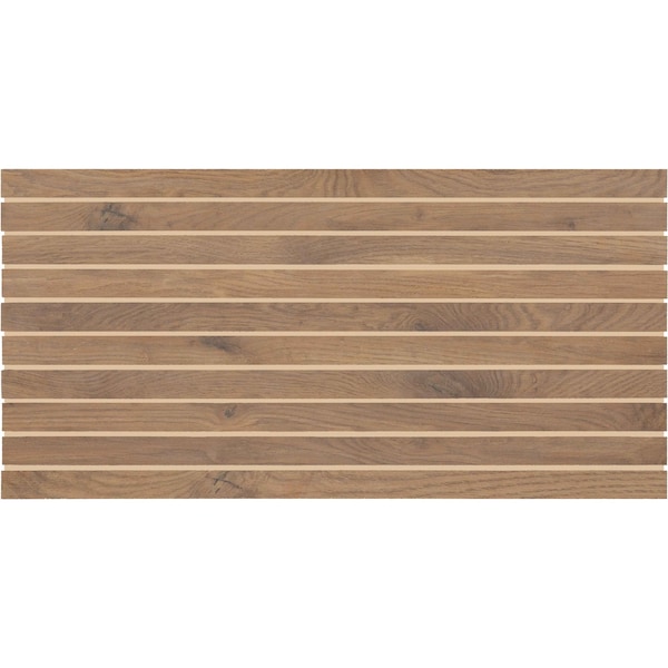 Daltile Acreage 1in. x 24in. Porcelain Wood Look Stacked Mosaic Tile 7.56 SQFT/Carton, 4PK AC13STK124MSMT - main